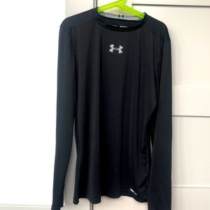 Under Armour Boys Fitted LongSleeve Tee - YXL